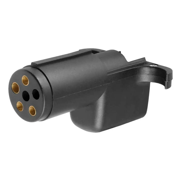 ELECTRICAL ADAPTER (6-WAY ROUND VEHICLE TO 4-WAY FLAT TRAILER)