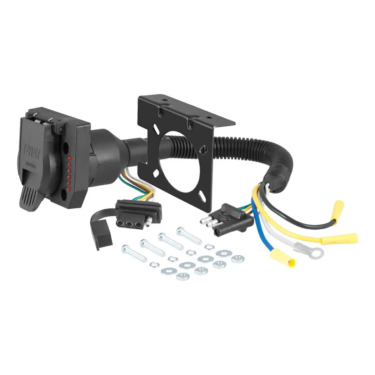 DUAL-OUTPUT ELECTRICAL ADAPTER W/TESTER
