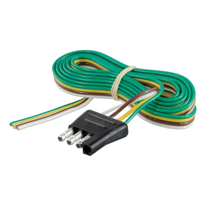 4-Way Flat Connector Plug with 48" Wires (Trailer Side, Packaged)