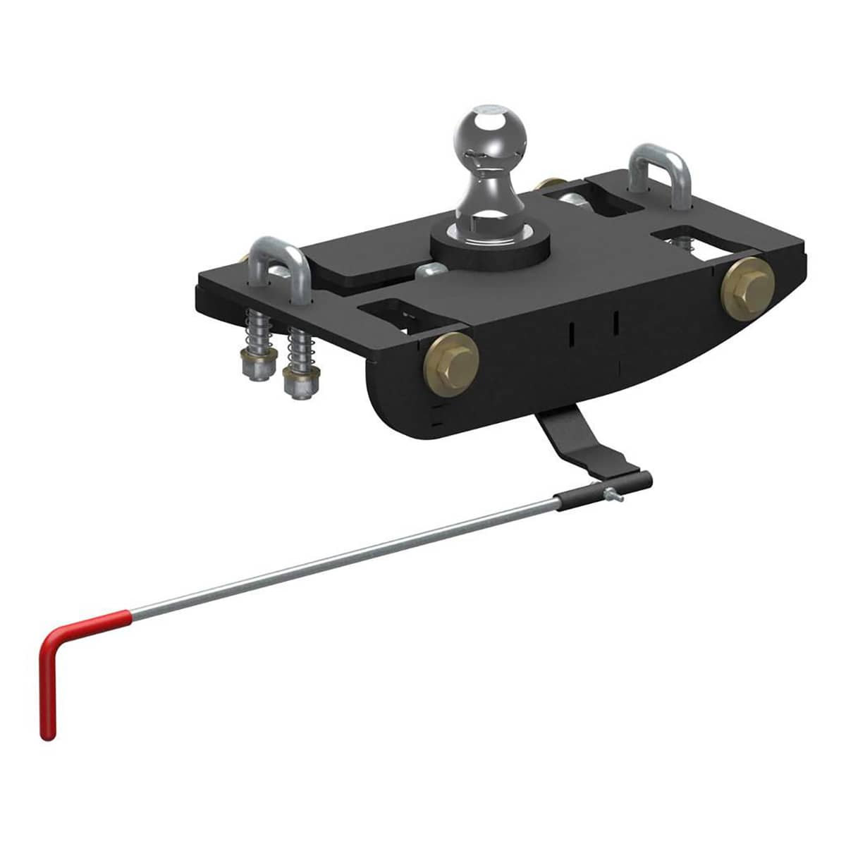 POWERHAUL DOUBLE LOCK GOOSENECK HITCH 19-26 RAM 2500/3500