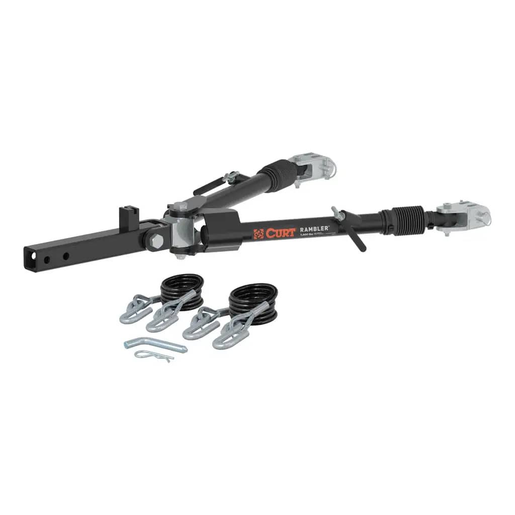 RAMBLER STEEL RV TOW BAR 7500-LB 2" SHANK
