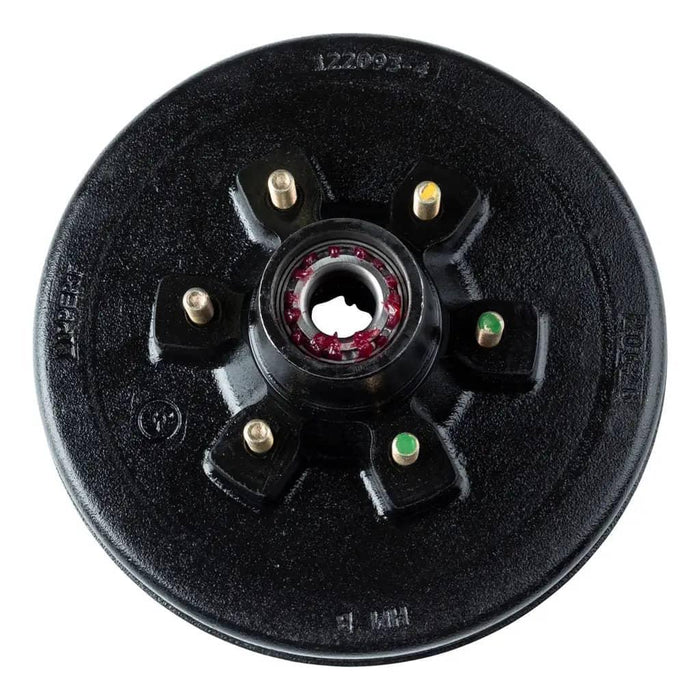 12" BRAKE DRUM HUB ASSEMBLY FOR 6,000-LB. AXLE - 6 ON 5.5", 1/2" STUD (FULLY ASSEMBLED)