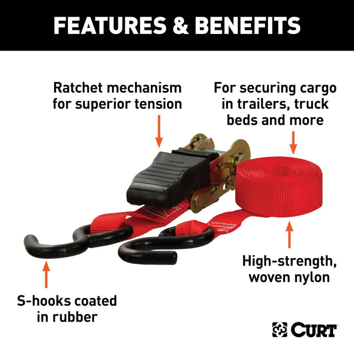 CARGO STRAP 1"X16'