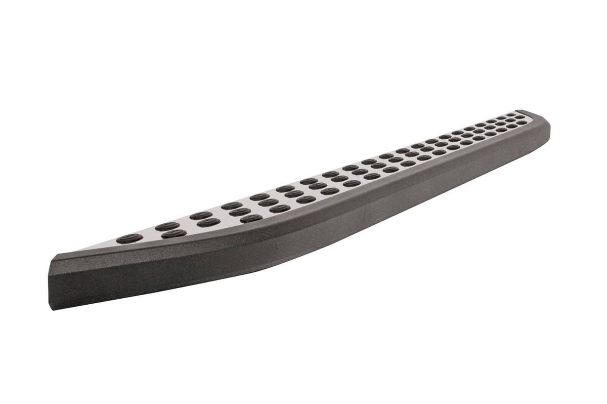 NXC RUNNING BOARD AND BRACKET KIT 15-18 EDGE/ 15-16 MKX (STAINLESS BOARD/ BLACK TRIM)