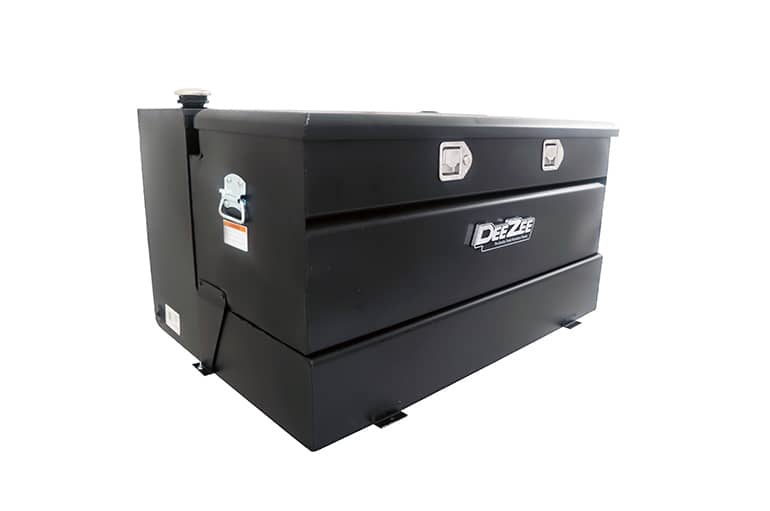 111 GALLON BLACK STEEL COMBO TRANSFER TANK