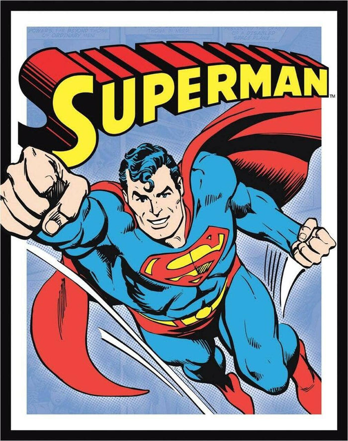 TIN SIGN SUPERMAN-RETRO