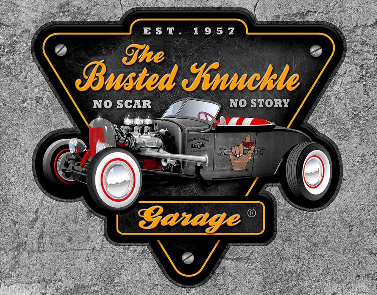 TIN SIGN BKG GARAGE