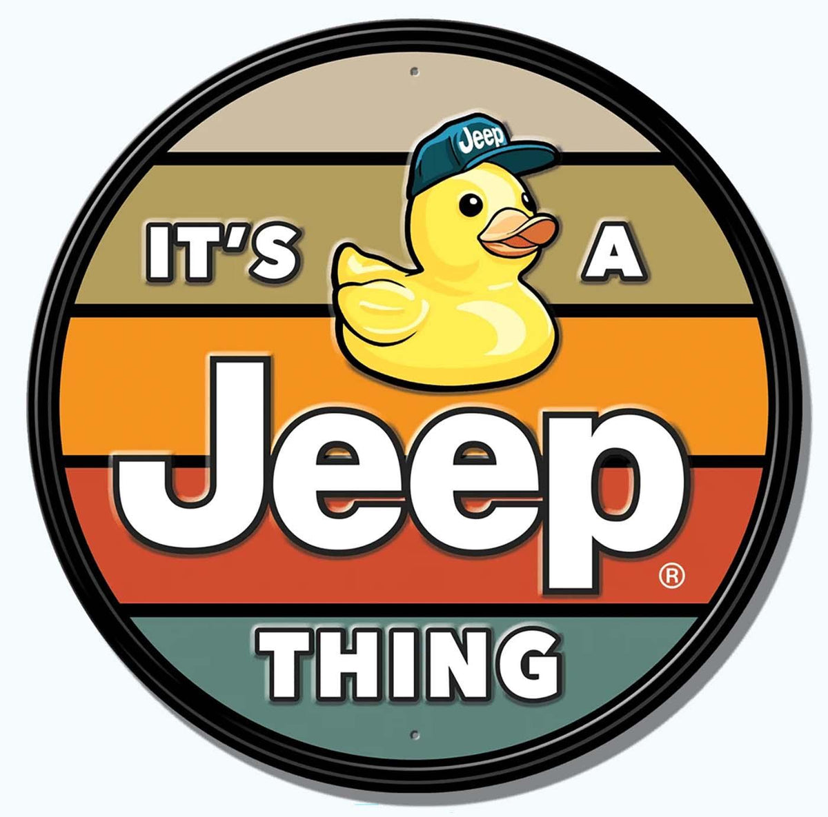 JEEP DUCK | FULLY EMBOSSED STEEL