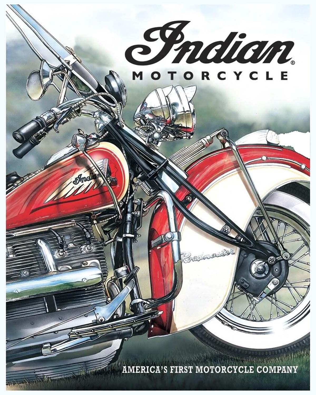TIN SIGN | INDIAN AMERICA'S PIONEER