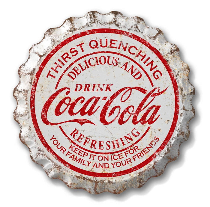 COKE WEATHERED BOTTLE CAP