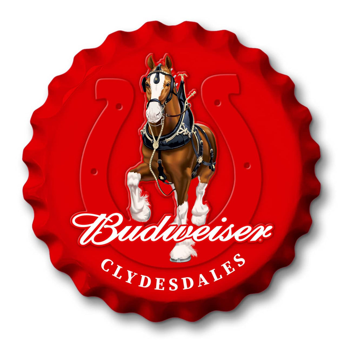 BUD CLYDESDALE BOTTLE CAP