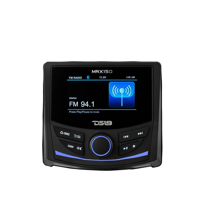 HEADUNIT 3" | COLOR TFT SCREEN | 2 ZONES | 4 VOLTS OUTPUT | BT | RDS | 4 X 50 WATTS | SILICONE COVER