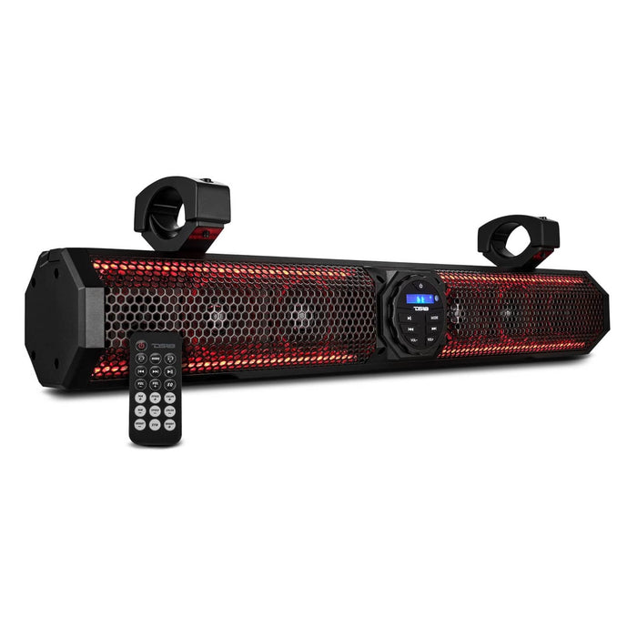 26" SOUNDBAR | 6 SPEAKERS | AMPLIFIED | BLUETOOTH | RGB LIGHTNING | 100 WATTS RMS