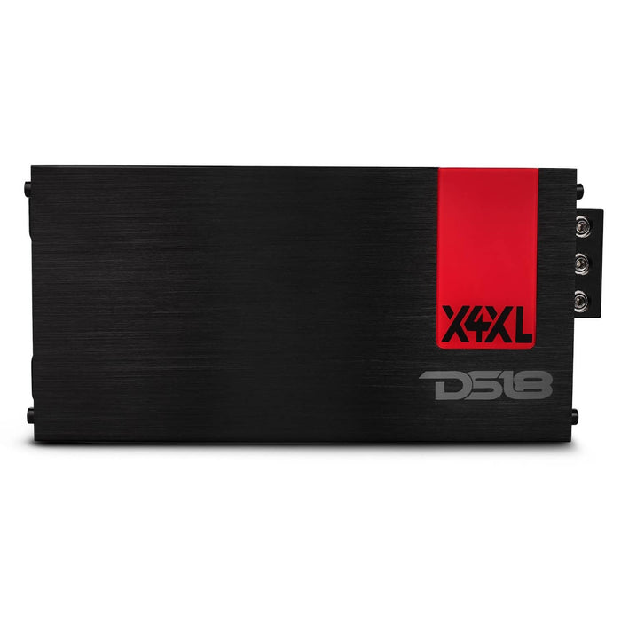 4-CHANNEL AMP | 2 X 300 @ 4 OHM BRIDGE | 4 X 180 @ 2 OHM | 4 X 120 @ 4 OHM WATTS RMS