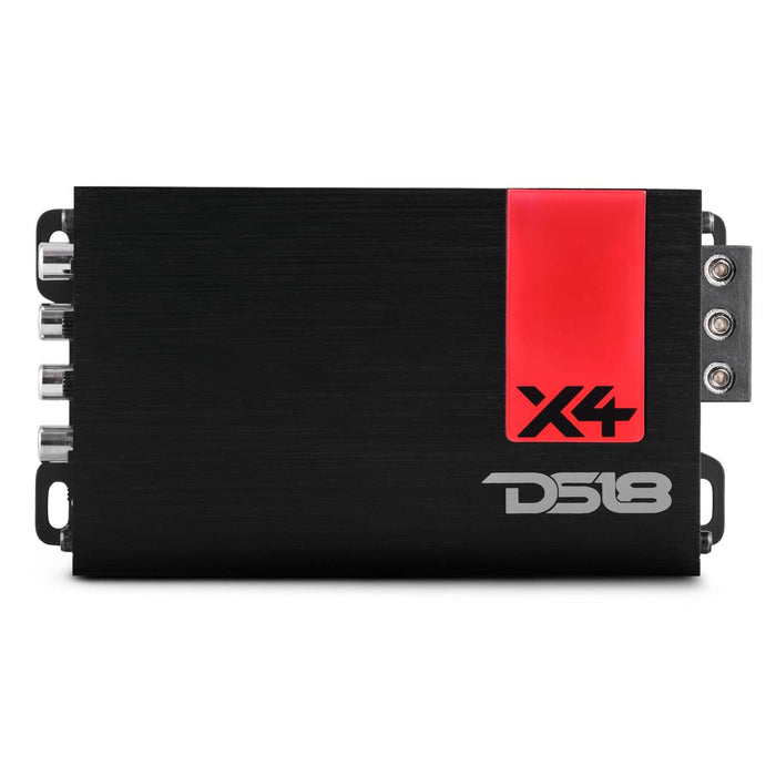 4-CHANNEL AMP | 2 X 220 @ 4 OHM BRIDGE | 4 X 140 @ 2 OHM | 4 X 70 @ 4 OHM WATTS RMS