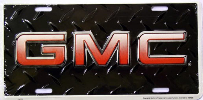 LIC.PLATE GMC