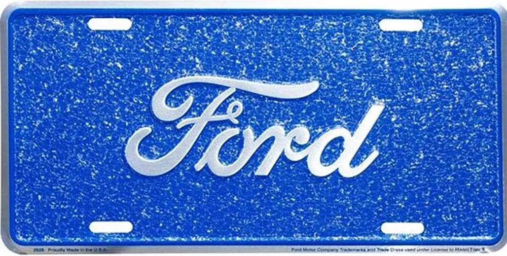 LICENSE PLATE FORD MOSAIC