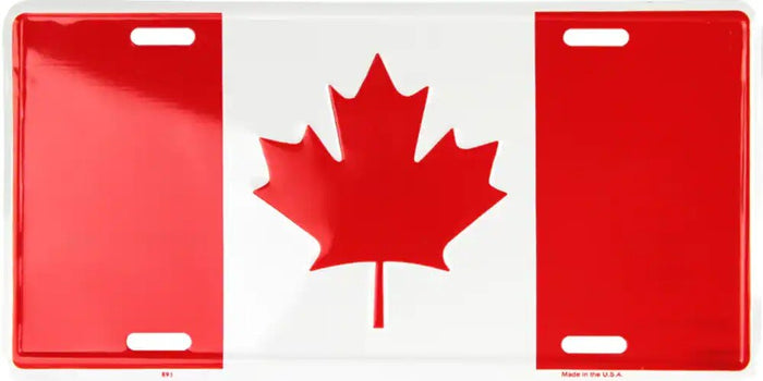 LIC.PLATE CANADA FLAG