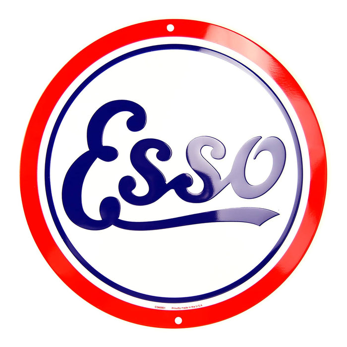 ESSO GASOLINE CIRCLE SIGN