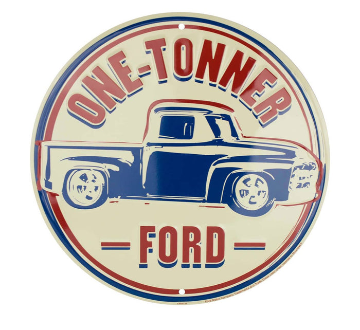 FORD ONE TONNER CIRCLE SIGN