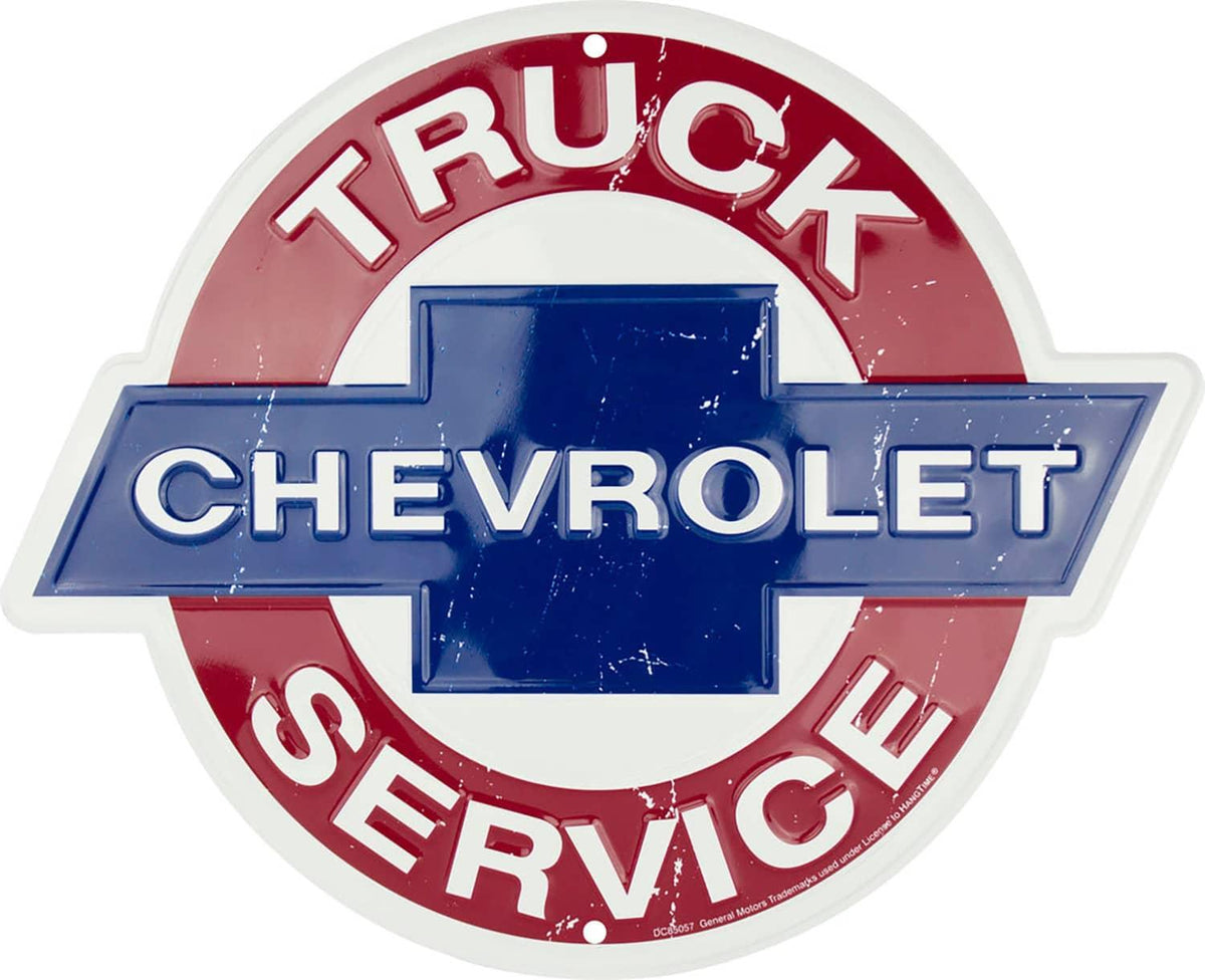 CHEVROLET TRUCK SERVICE (DIE CUT)