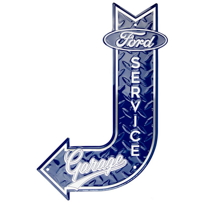 FORD SERVICE GARAGE J ARROW DIE CUT