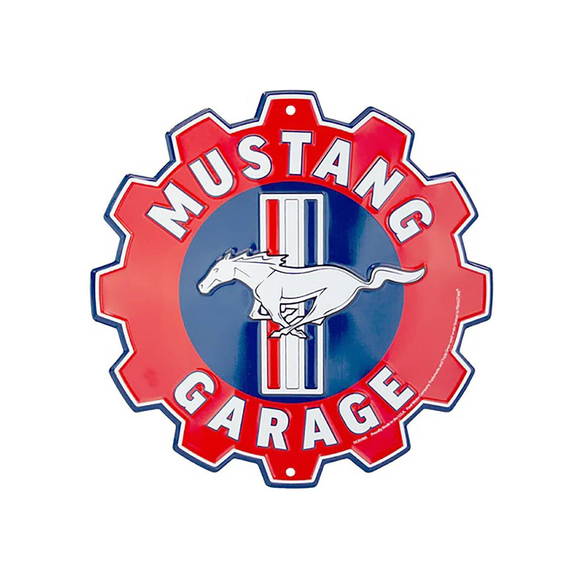 MUSTANG GARAGE GEAR SIGN