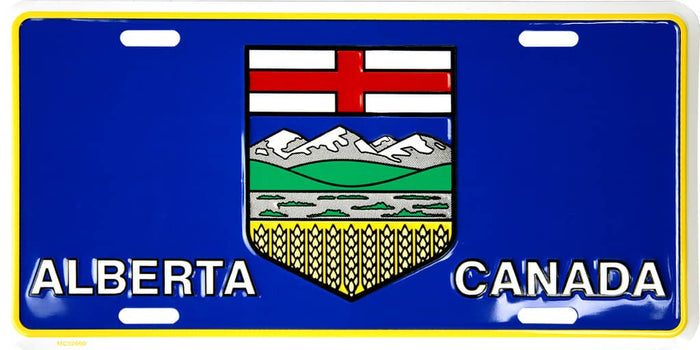 LICENSE PLATE ALBERTA - CANADA