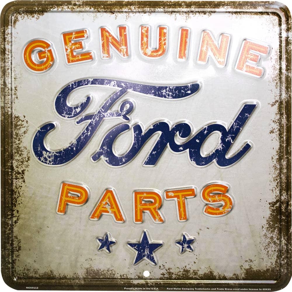 GENUINE FORD PARTS - VINTAGE SIGN