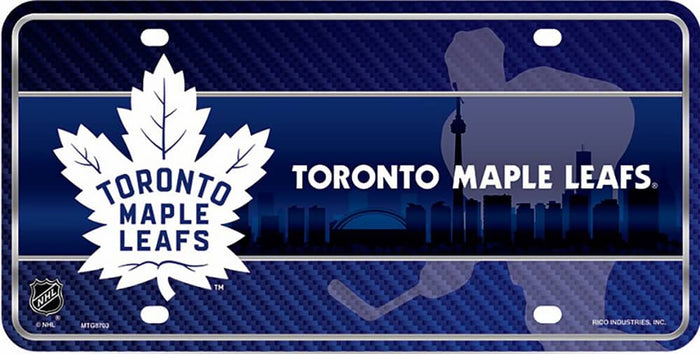 LIC.PLATE MAPLE LEAFS