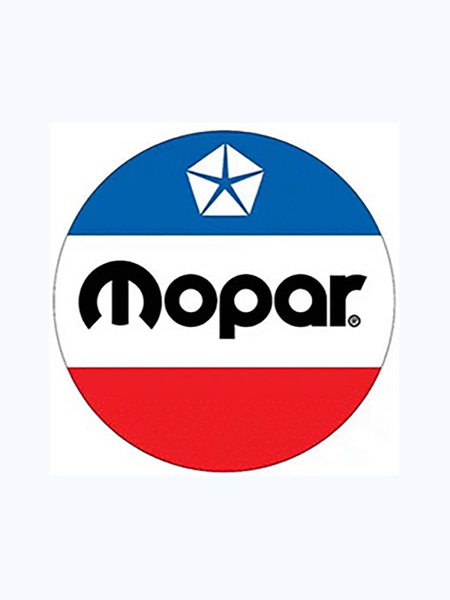 MOPAR LOGO CIRCLE SIGN