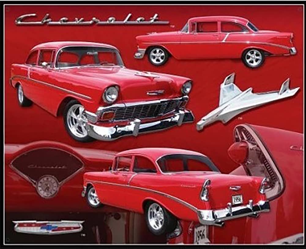 56 RED CHEVY