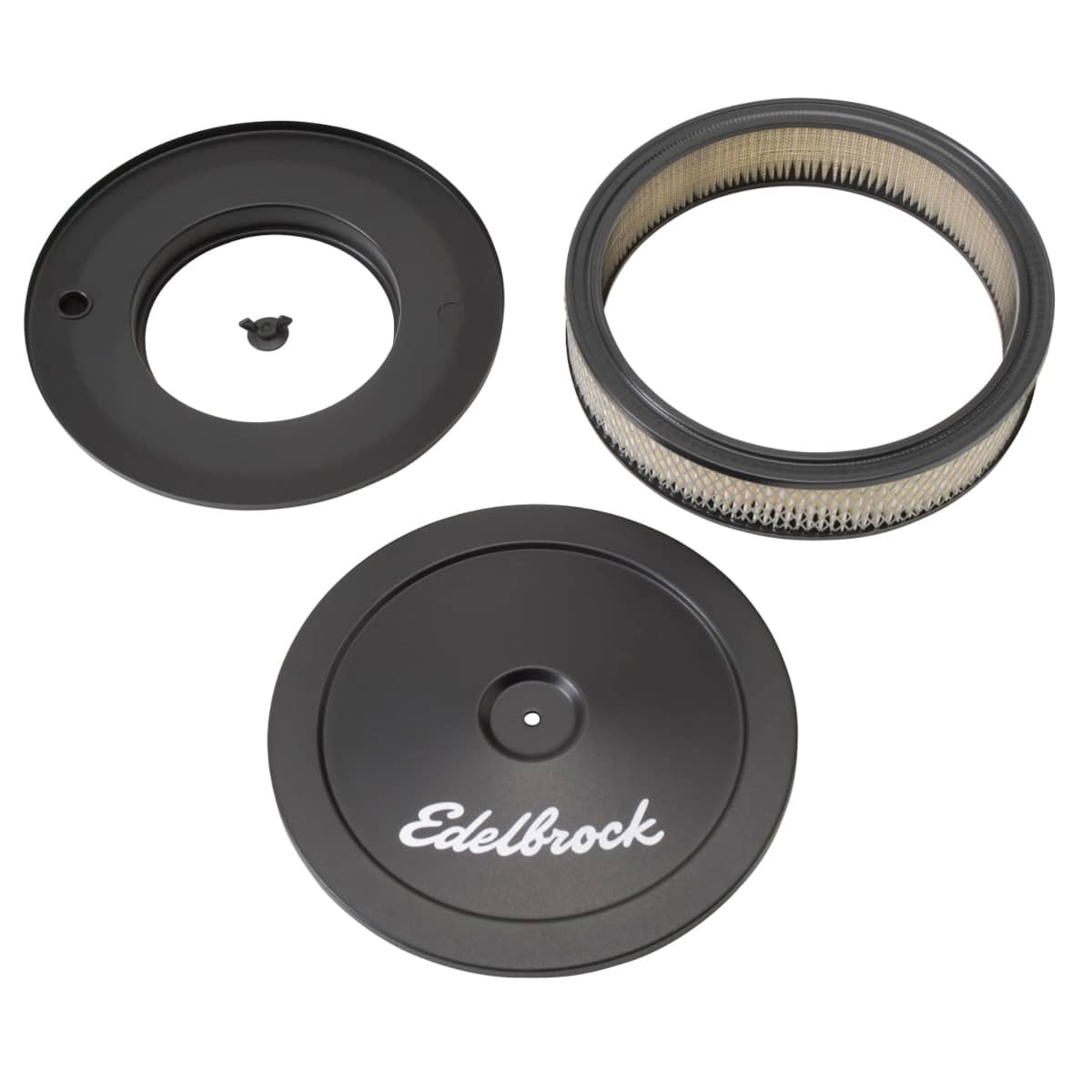 PRO-FLO BLACK 10" ROUND AIR CLEANER