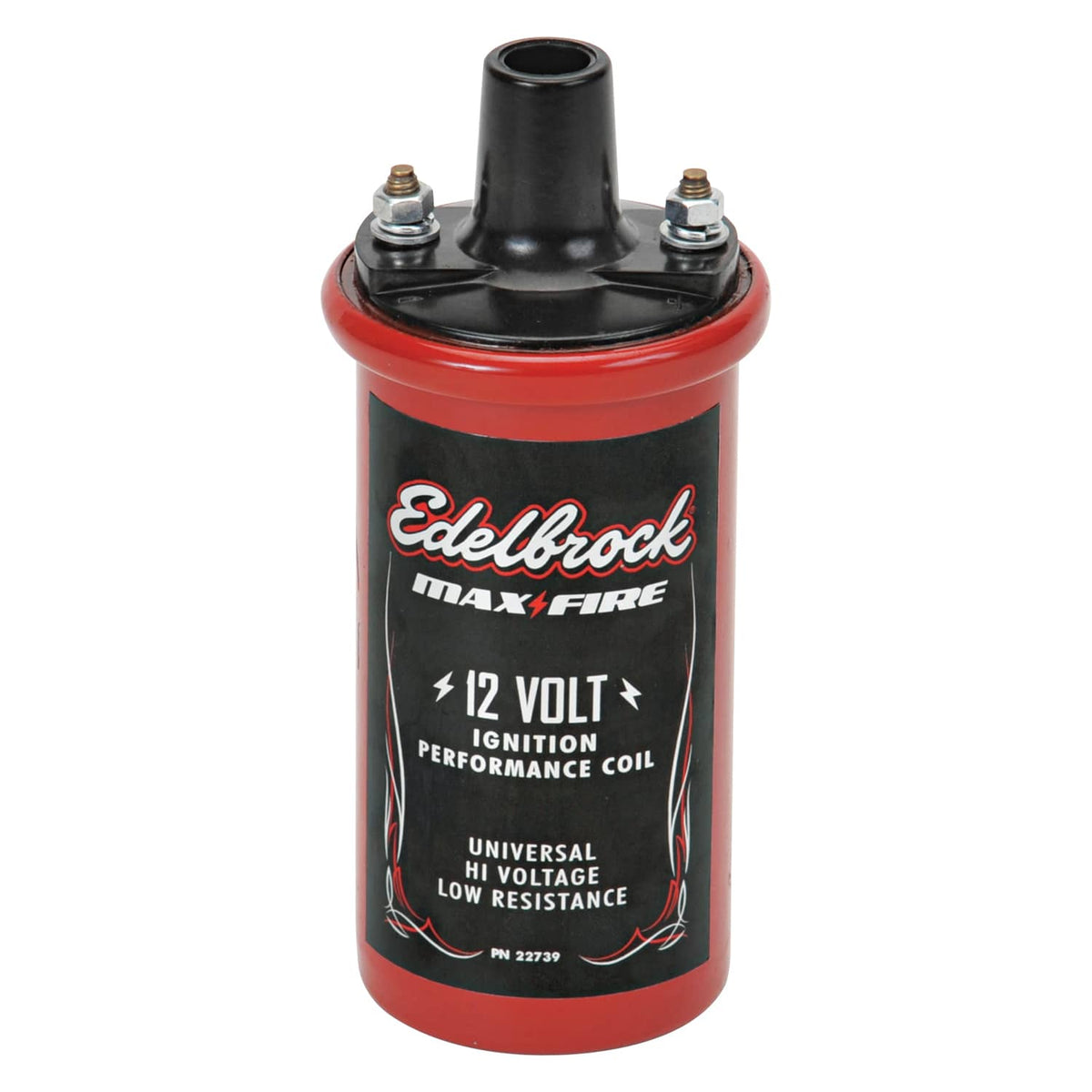 CANNISTER STYLE COIL 12V 1.4 OHM RED