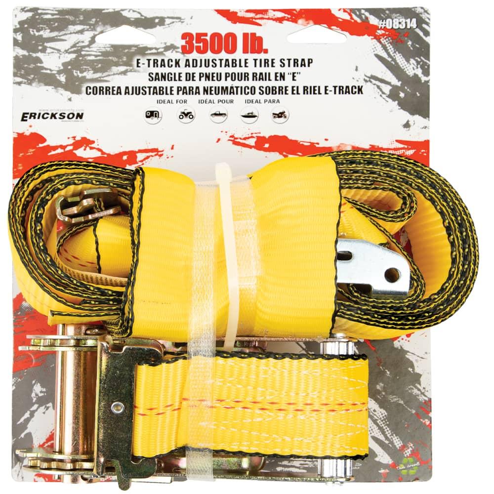 3500 LB E-TRACK ADJUSTABLE TIRE STRAP