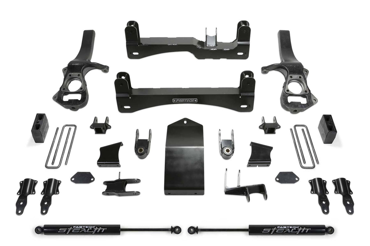6IN FABTECH LIFT KIT FOR 2019-2021 CHEVROLET/GMC 1500