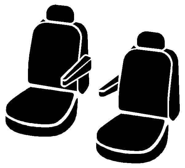 BUCKET FRONT SEAT COVERS 14-26 TRANSIT