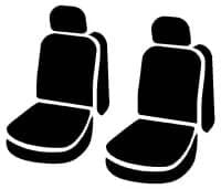 BLACK DURA-TECH PRO BUCKET FRONT SEAT COVERS 19-26 RAM 2500/3500