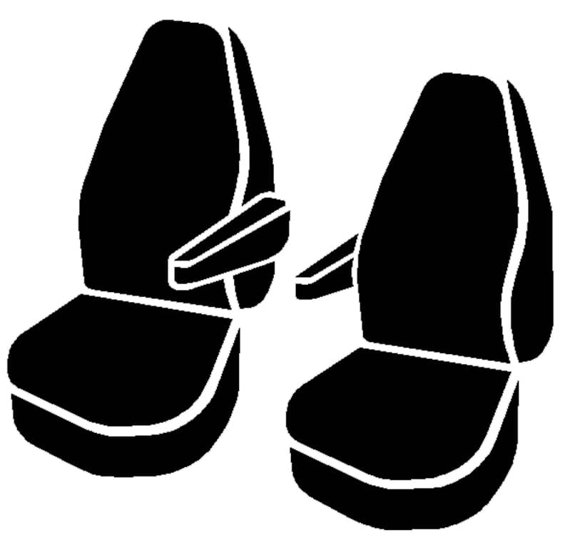 BUCKET FRONT SEAT COVERS 16-26 EXPRESS/SAVANA
