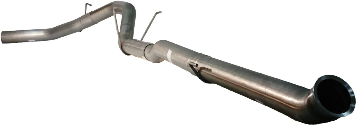 4" FLEX PIPE BACK DPF DELETE EXHAUST W/O MUFFLER| 19-21 RAM 2500/3500 6.7L
