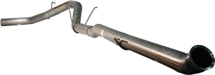 4" FLEX PIPE BACK DPF DELETE EXHAUST W/O MUFFLER| 19-21 RAM 2500/3500 6.7L