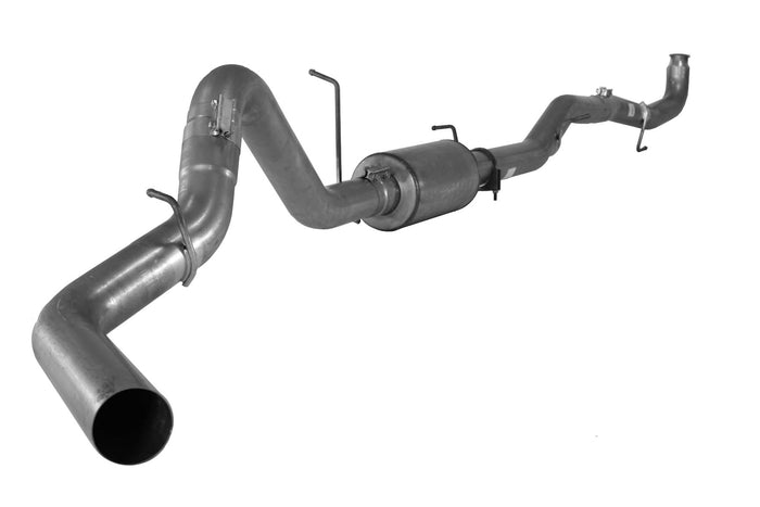 4" DOWNPIPE BACK EXHAUST W/MUFFLER | 2011-2015 GM HD EXT/CREW CAB 6.6L
