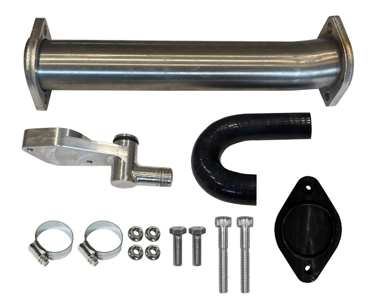 COOLER UPGRADE KIT W/PIPE 03-07 S/DUTY 6.0L