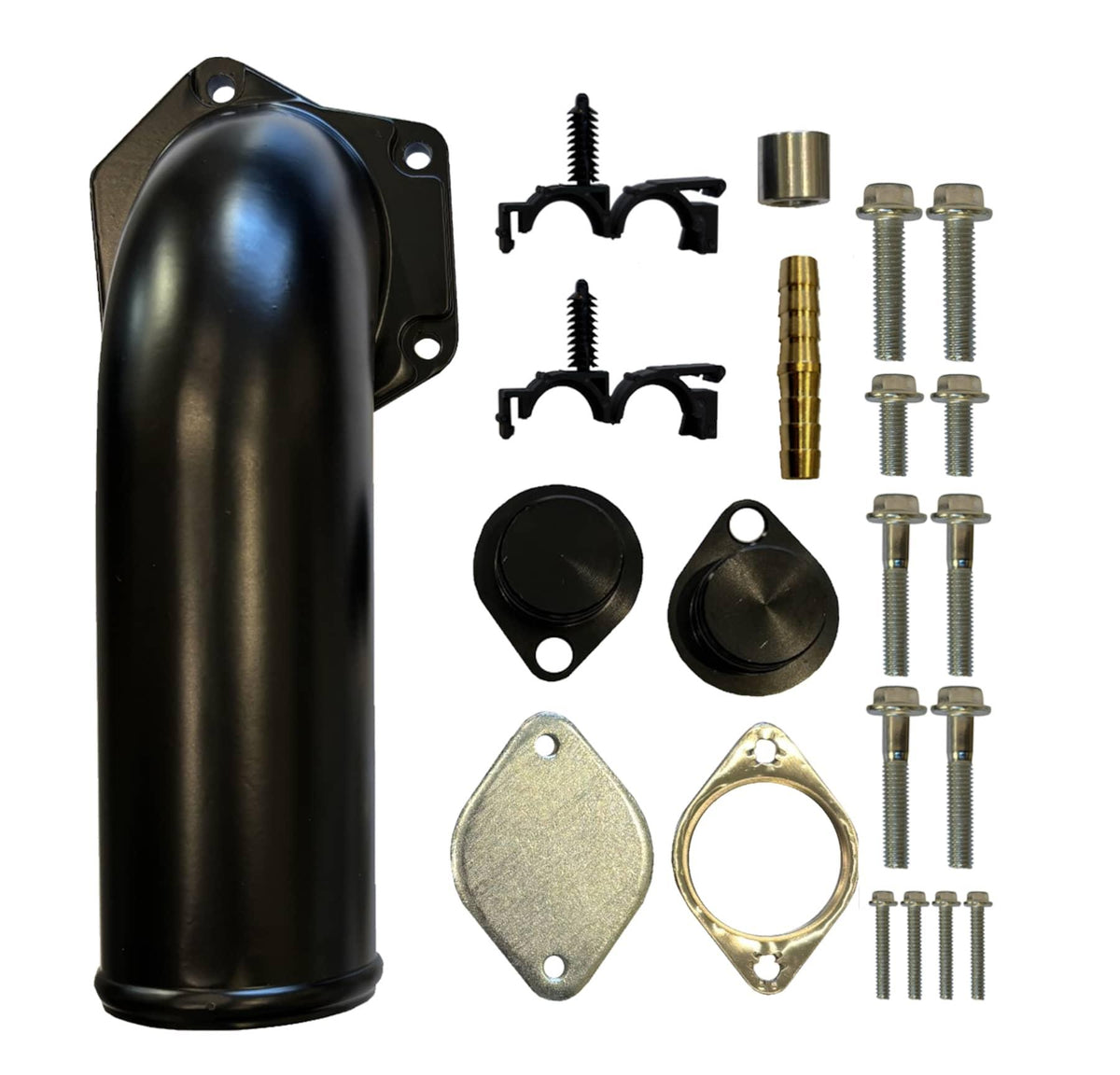 COOLER UPGRADE KIT W/ HIGH FLOW INTAKE ELBOW 08-10 S/DUTY 6.4L