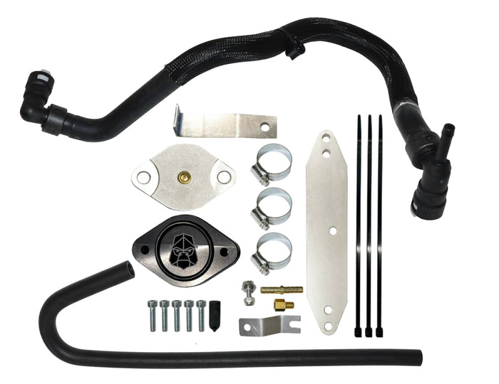 COOLER UPGRADE WITH COOLANT RE-ROUTE HOSES 15.5-16 S/DUTY 6.7L