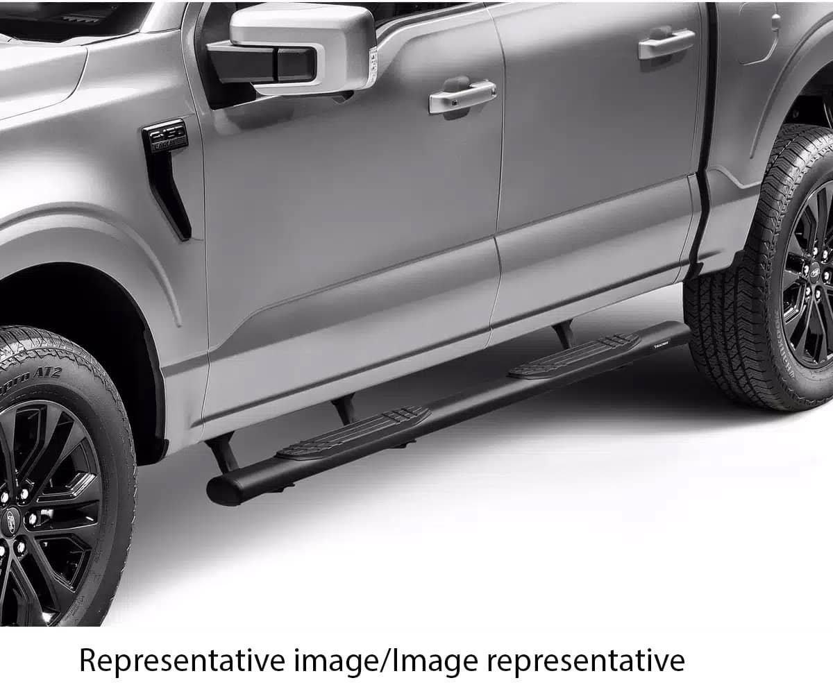 4" 1000 SERIES BLACK SIDE STEPS