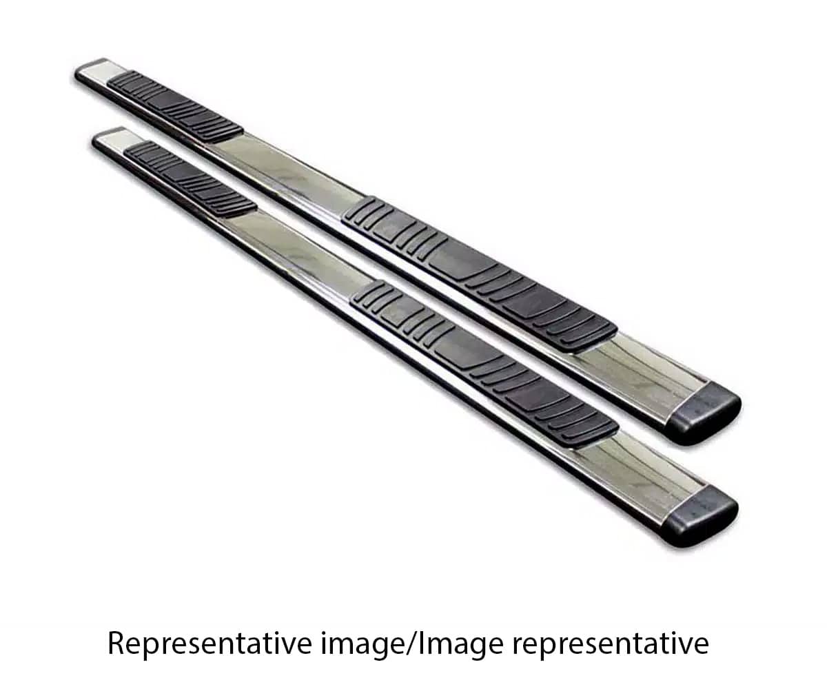 5" OE XTREME STAINLESS SIDE STEPS 07-13 GM 1500 / 07-14 GM HD CREW CAB