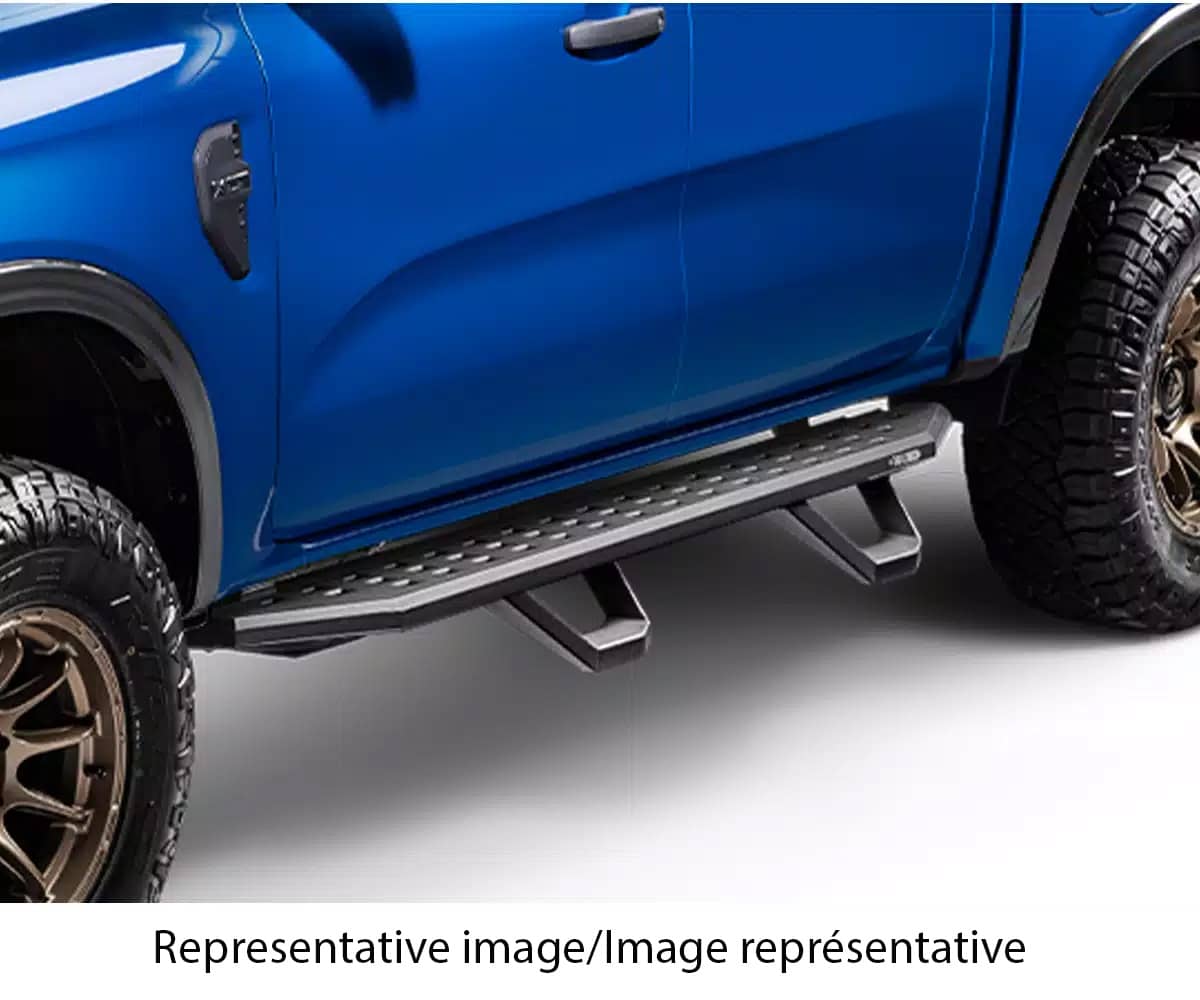 RB30 DROP STEP PROTECTIVE BEDLINER COATED RUNNING BOARDS 99-16 SUPER DUTY CREW CAB
