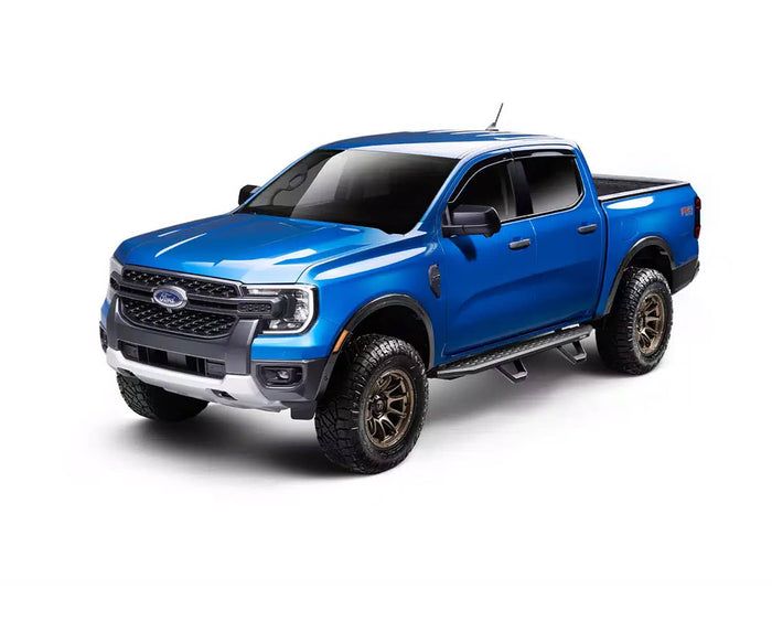 RB30 DROP STEP TEXTURED BLACK RUNNING BOARDS  19-26 RANGER CREW CAB