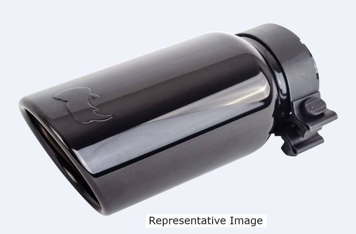 EXHAUST TIP BLK CHROME